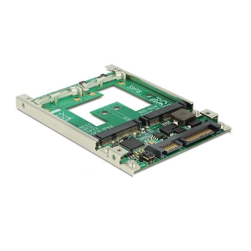 2½\" adapter til 2 x mSATA, RAIDforRAID