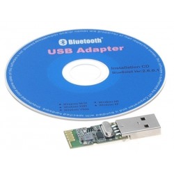 USB Bluetooth adapter for installation Dongle m. Bluetooth IVT Bluesoleil - Danbit A / S