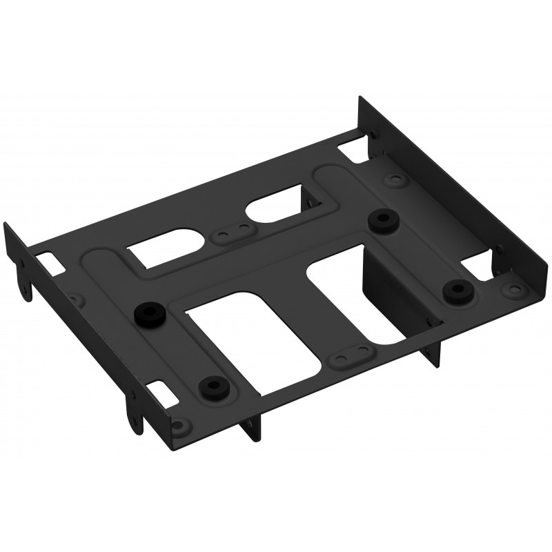 HDD monteringssæt 2,5/3,5 til 5,25 drev, sort