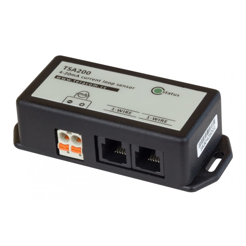 Current loop transmitter, 0-20mA/4-20mA, 10 bit resolution with 1-wire