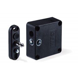 Electronic lock for cabinets and doors 12/24 DC/AC - Holding force of 100kg - DANBIT A/S