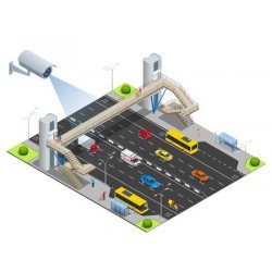 Camera for license plate recognition - IP67 close - DANBIT A / S