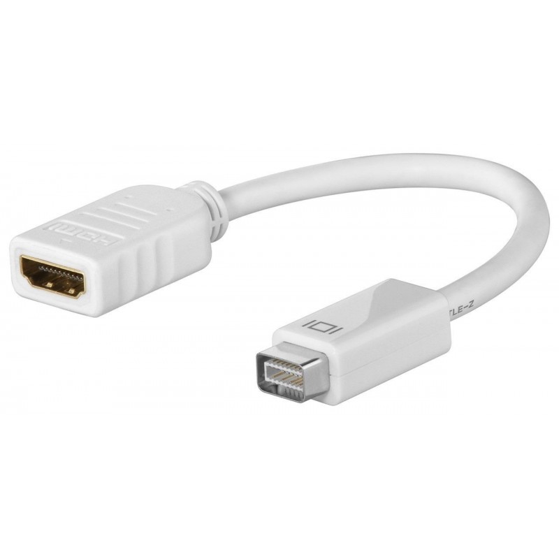 mini DVI to HDMI female adapter with cable