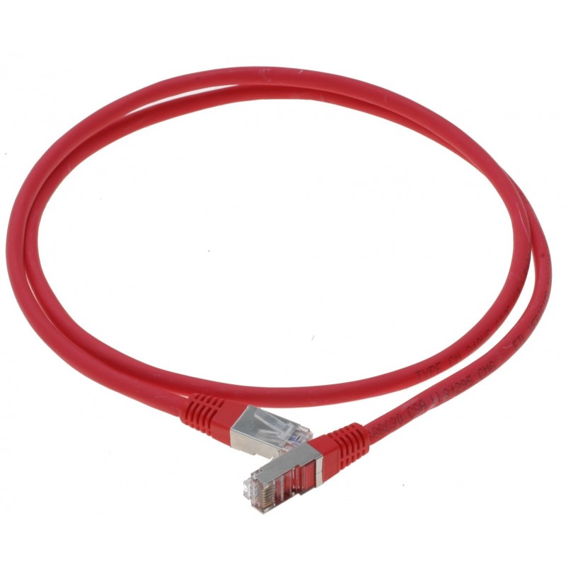 Cat. 6 netværkskabel, RJ45, STP, AWG28, rød, 3,0mforSTP