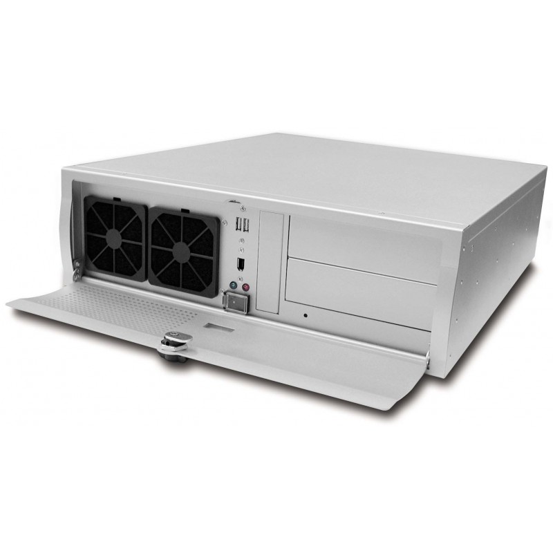 3U 19" PC-kabinet, ATX, Silver