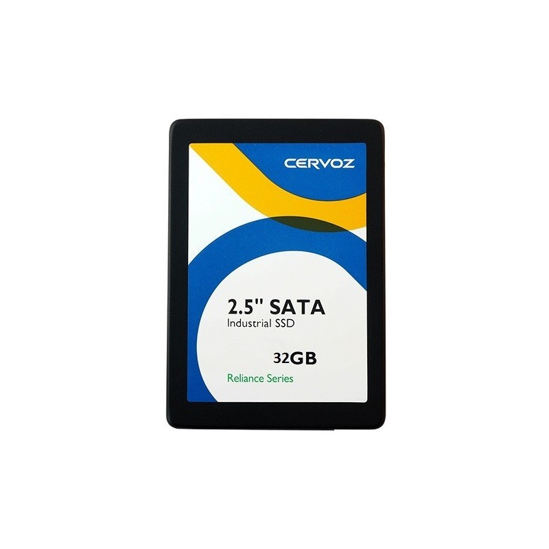 32GB 2½\" SSD industriel, MLC, Udvidet temperatur område -40℃ ~ 85℃...