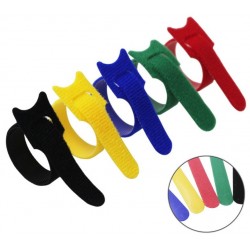 Velcro strips (Cable Tie) 13 x 155 mm, green