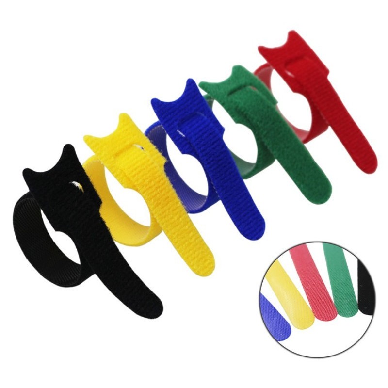 Borrelås (Kabelfeste) 13 x 155 mm, gul