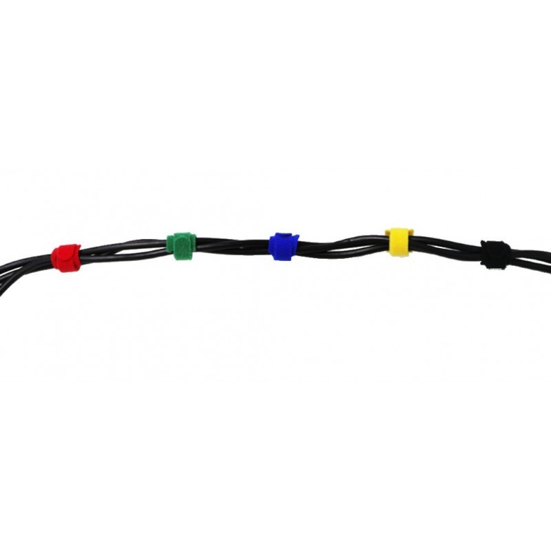 Velcro strips (Cable Tie) 13 x 155 mm, yellow