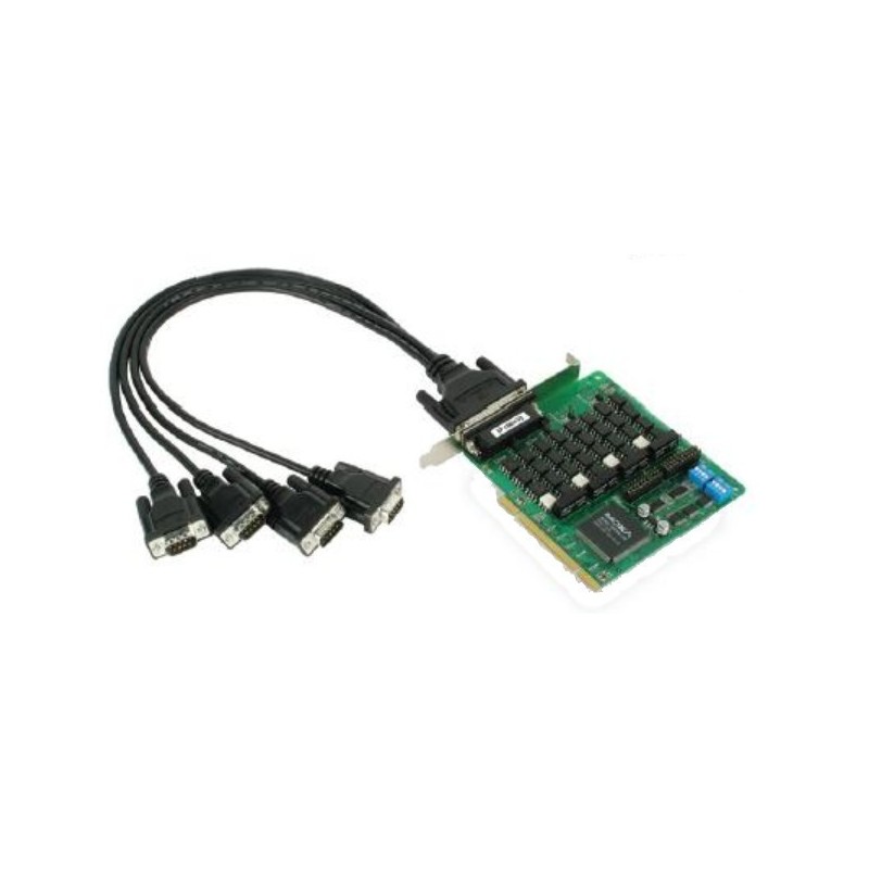 MOXA CP-134U-I 4-port RS-422/485 PCI serial card 2 kV isolation,