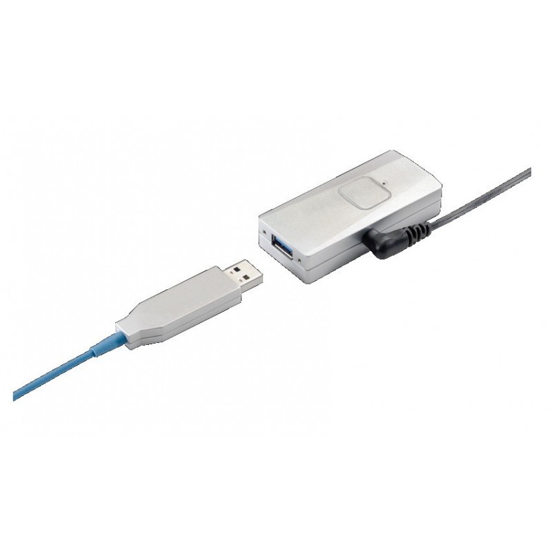 USB 3.0 AOC fiberoptisk kabel (Aktiv Optisk Kabel) - Utvider opp til 100m