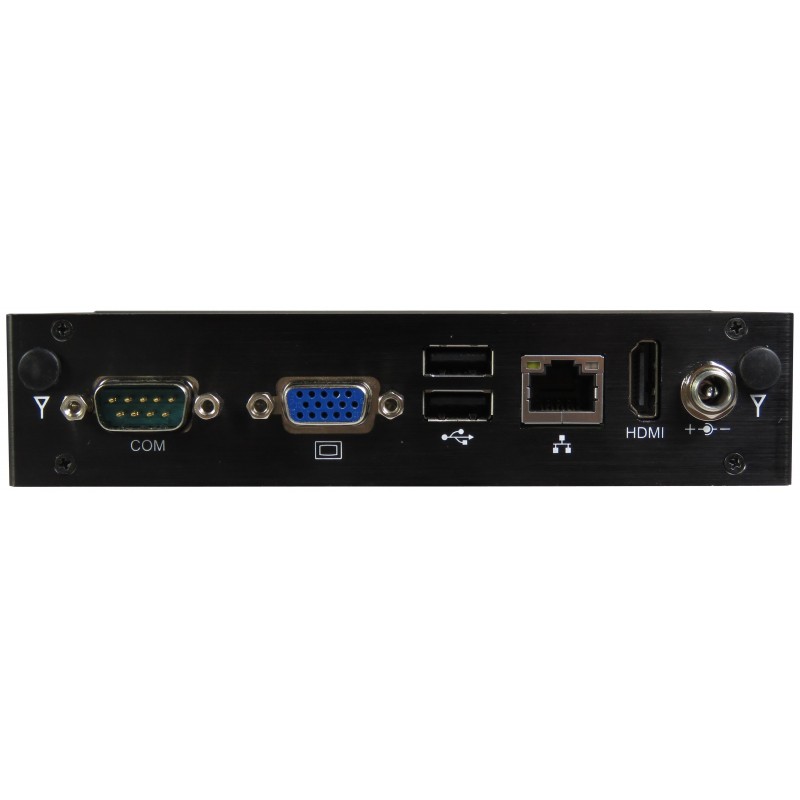 Blæserløs BOX PC med BayTrail Atom E3825 processor. Wide Temp.–20°C...