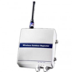 Wireless 433MHz Extender for wired alarm sensors