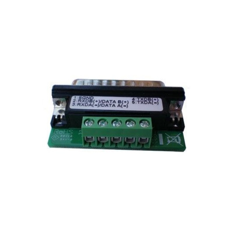 Moxa NP21103 DB25(M) Termininal Block Kit for RS-422/485