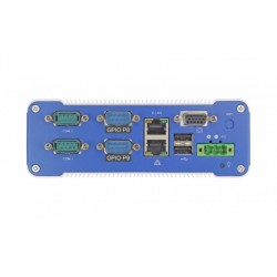 Fanless Mini IPC with wide operating temperature for DIN, 2 x RS232, 2 x RS485