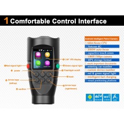 4G / LTE / WiFi / SD card - patrolling camera with GPS. Guard rounding - Take a picture with GPS coordinates