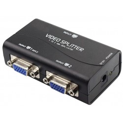 VGA Video Splitter for Dual Monitors, 1920x1440, 50m Range