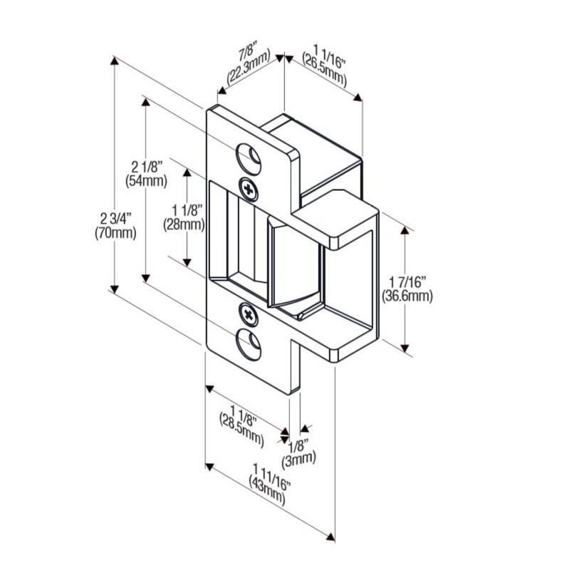 Elektronisk dørlås, Elektrisk lås