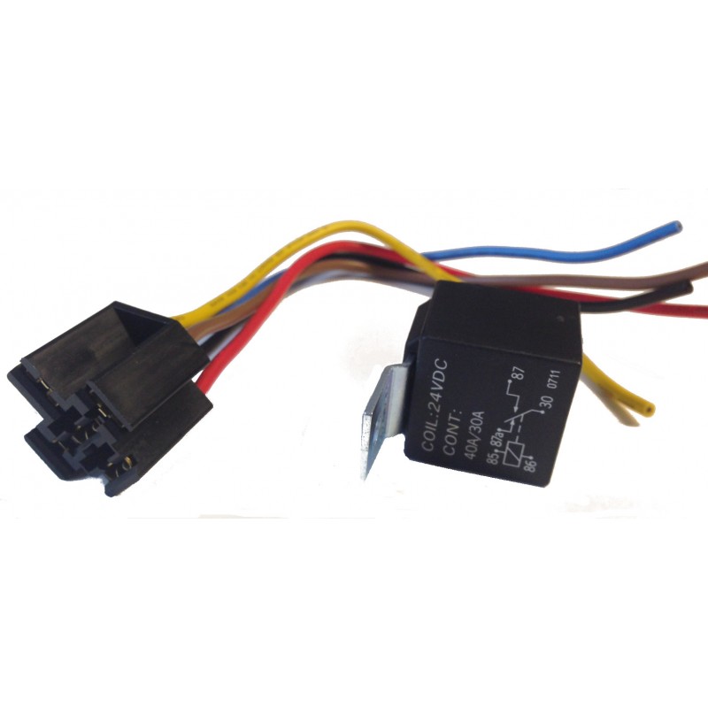 Auto switching relay 24V - Relay Mini Make / Break Twin Terminal 40 amp 24 volt