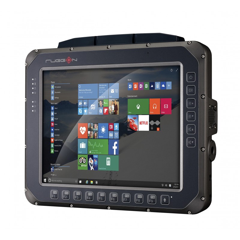 10.4" Robust tablet PC VX-601-RS RuggON, 1200 Nits, 2.4GHz - DANBIT A/S