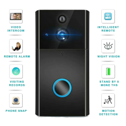 Doorbell with Wifi camera. Motion sensor, talk through your smartphone