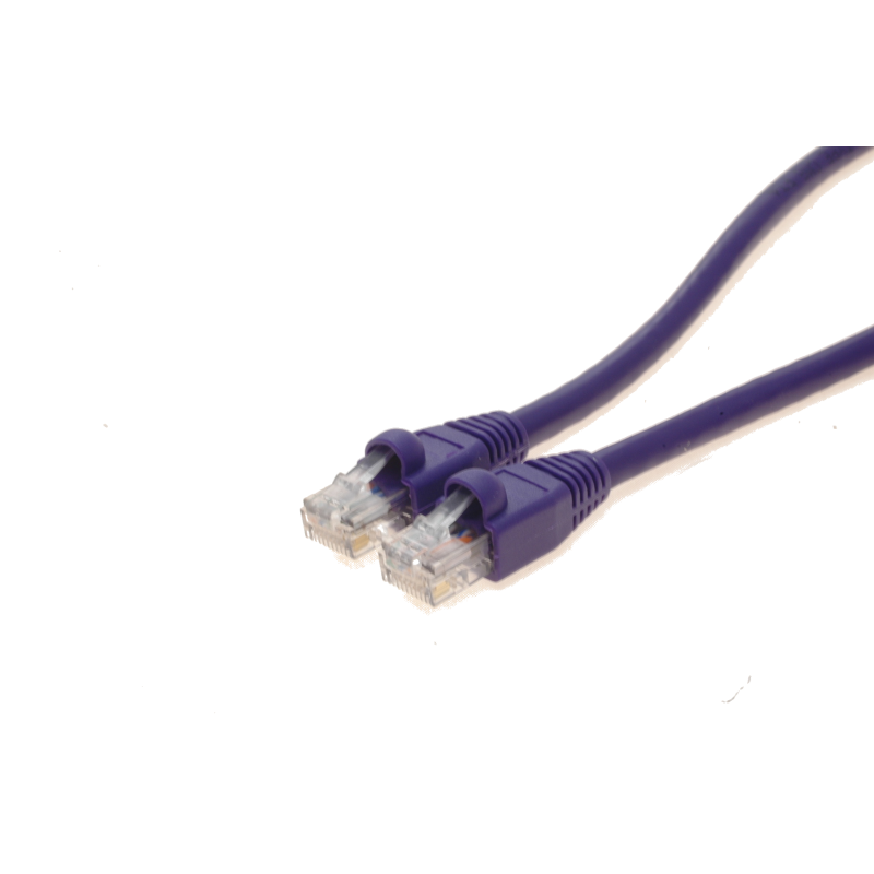 Purple CAT6 RJ45 Cable - Crossed UTP Patch Cable