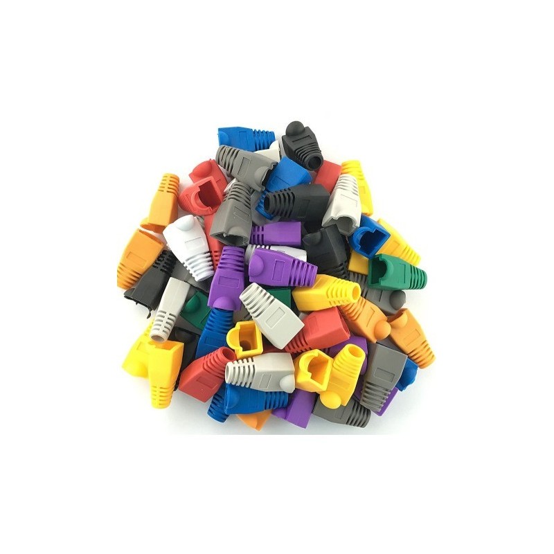 Beskyttelsesdeksel for RJ45-kontakter 5e, 6 og 6a, 7mm - DANBIT