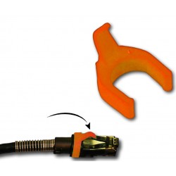 PatchSee patch cable clips - Patch clip - orange color coding of network cables - DANBIT