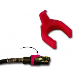 PatchSee patch cable clips - Patch clip - red color coding of network cables - DANBIT