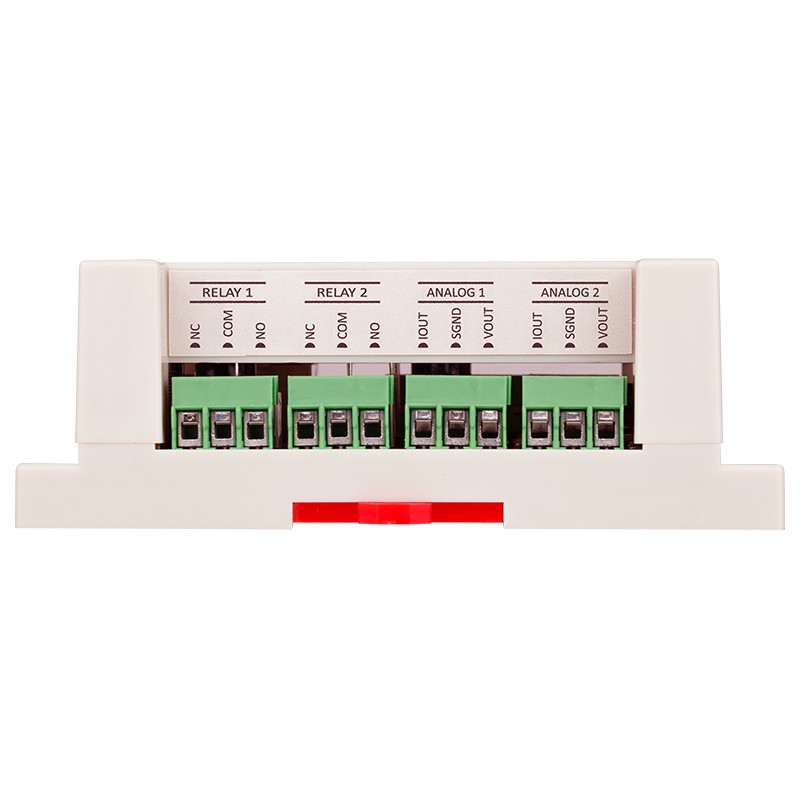 Ethernet-based output module for current, voltage and kontakt.- Teracom TCW280