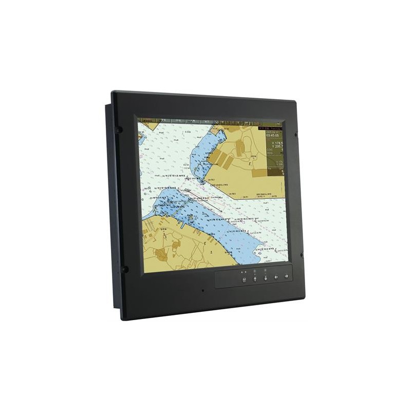 19 "MOXA MD-119-X1 skjerm, VGA, BNC, støv og lekkasjesett IP66, LED - DANBIT A / S