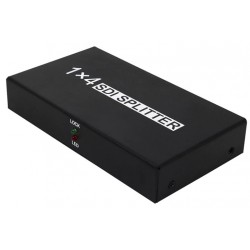 4 port SDI splitter, SD-SDI, HD-SDI, 3G-SDI