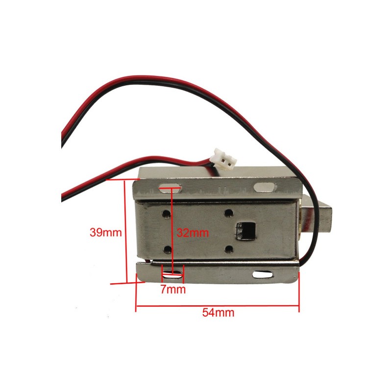 FC MXBB 12 VDC 0.8A elektronisk metalllås - DANBIT