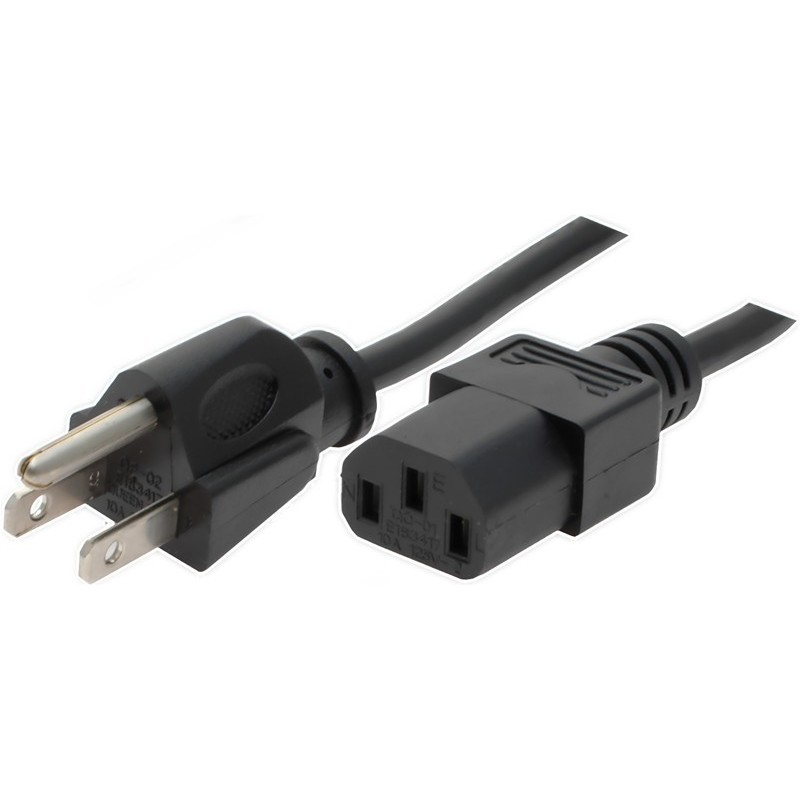 USA strømledning UL E88265-C IEC 320 C13-kontakt Hun