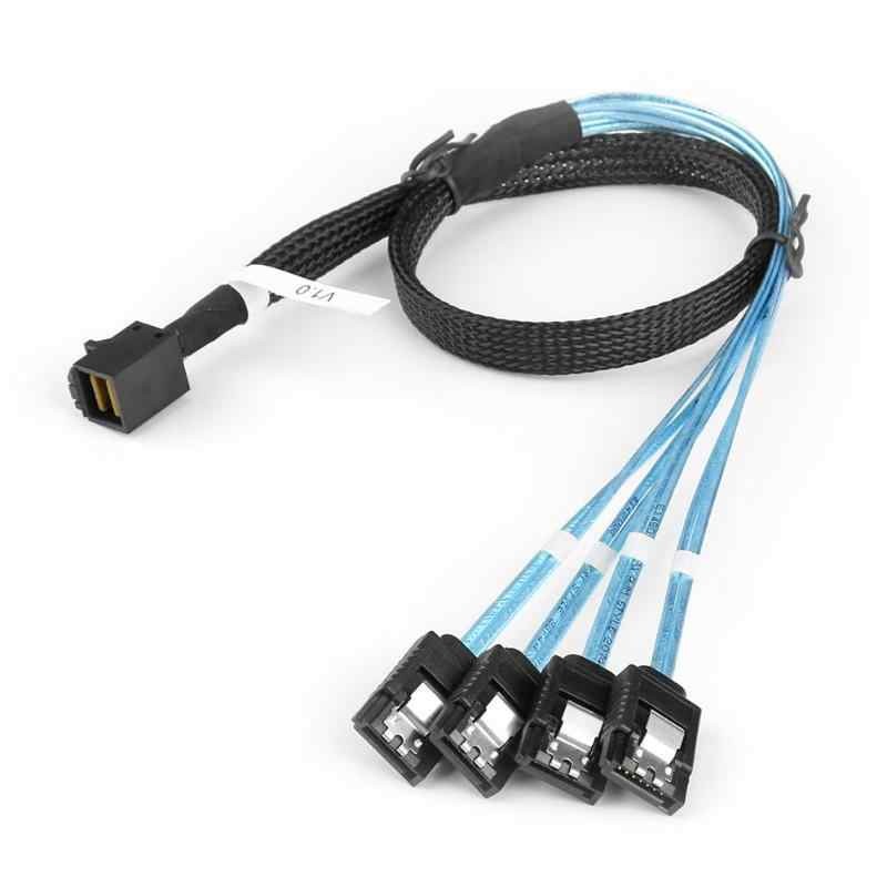 SFF-8643-4SATA Mini-SAS HD to 4 x SATA cable