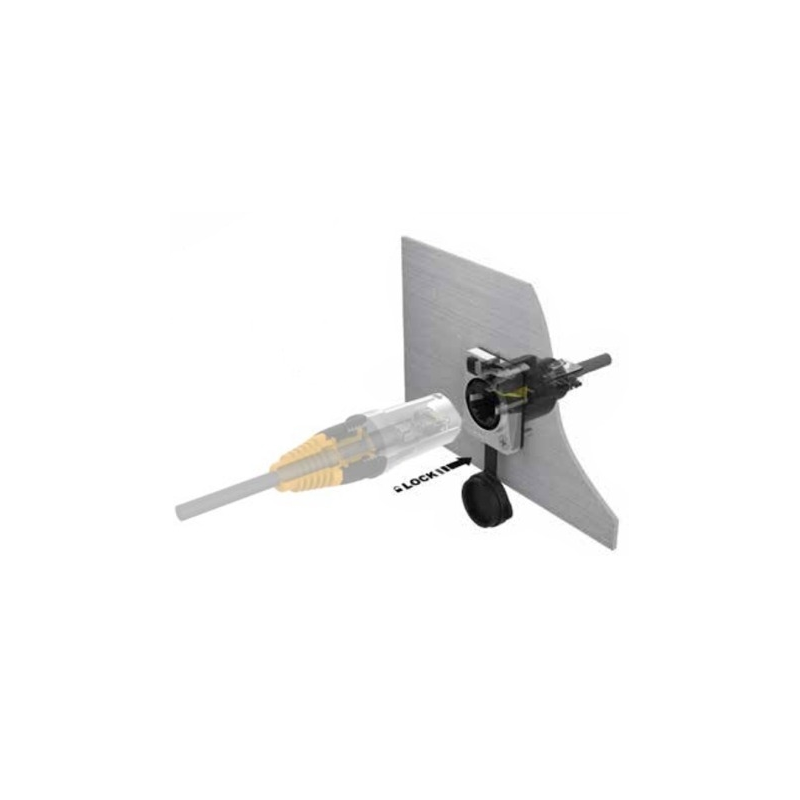 RJ45 ethernet cable routing IP65 water and dustproof