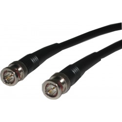 RG62 Coaxial kabel BNC han - han, 93Ω kabel til ARCnet, sort, 2,0mf...