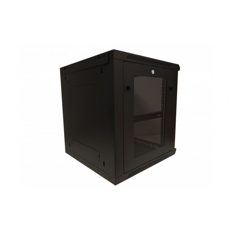 12U 19" rack cabinet for wall mounting