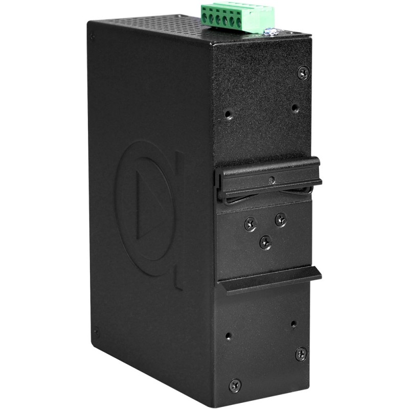 10 porter RJ45-bryter med 8 porter RJ45 og 2 porter SFP, -40 ° til 75 ° C