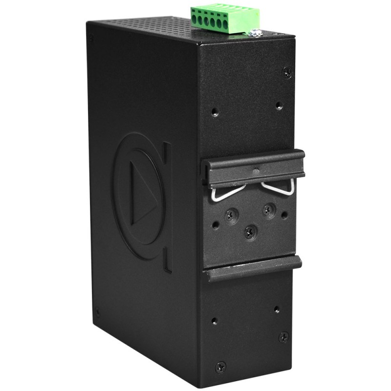 12Port Industrial PoE + Gigabit ustyrt bryter