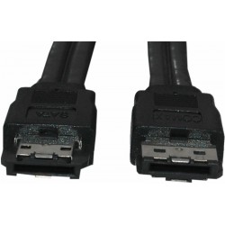 eSATA cable (1 meter) - Connect the external device - Danbit