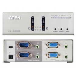 ATEN VS0202 - 2 x 2 VGA / Audio Matrix Switch