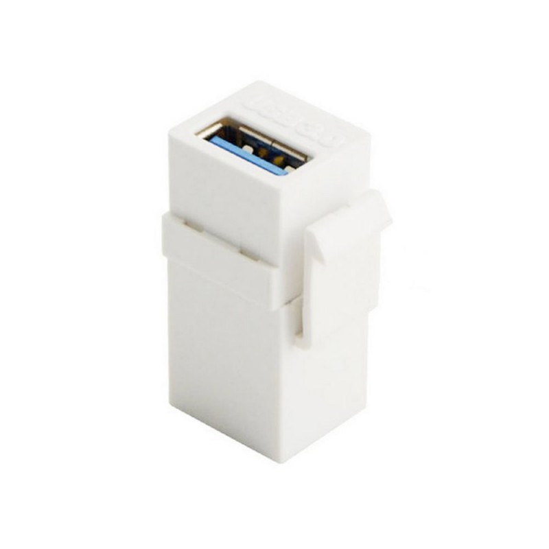 USB 3.0 cable adapter female-female USB faceplate patch panel