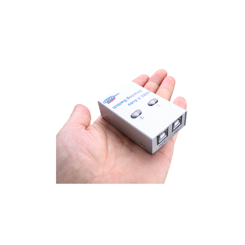 USB-bryter for 2 datamaskiner kan nå dele en USB-enhet