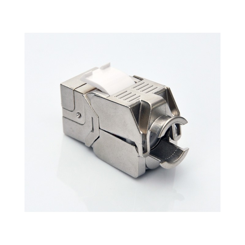 Keystone Jack RJ45 for veggmontering unshielded katt. 6/7 U / UTP U / STP