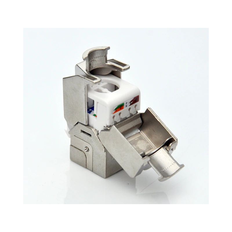 Keystone Jack RJ45 for veggmontering unshielded katt. 6/7 U / UTP U / STP
