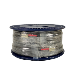 Armored fiber cable, Multi-mode, LC-LC, 200m, 50 / 125my, OM3, Black, Duplex