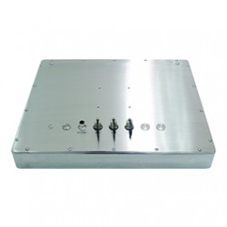 Industrial 17″ Stainless-Steel Panel PC – Core i, M.2 Expansion, IP66/IP69K