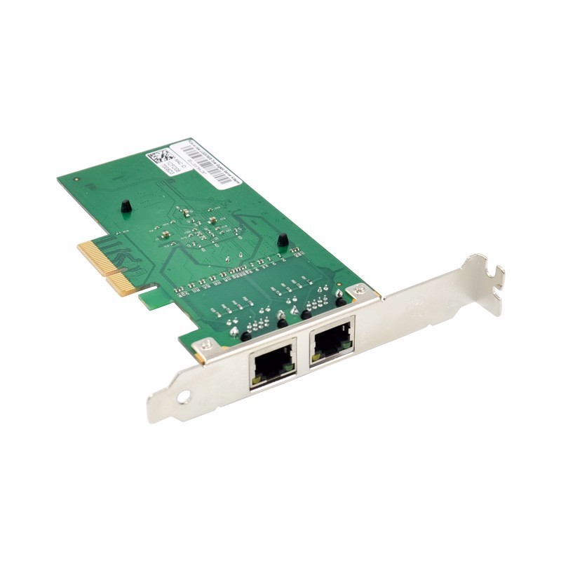 Intel 82576Eb, PCI Express, Dual Port Gigabit, Ethernet, LAN, Map 2 Ports Net card PCIEX