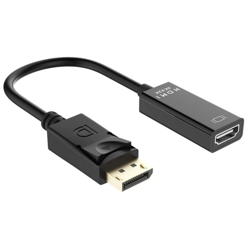 4K Display Port, DP to HDMI 4K adapter cable, 15cm
